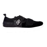 Zwart Wit Runninglow Sneakers Marcelo Burlon , Black , Heren