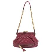 Pre-owned Leather shoulder-bags Marc Jacobs Pre-owned , Pink , Dames