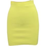 Pre-owned Polyester bottoms Alexander Wang Pre-owned , Yellow , Dames