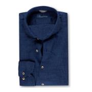 Het casual en elegante overhemd Stenströms , Blue , Heren
