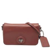 Pre-owned Leather crossbody-bags Coach Pre-owned , Brown , Dames