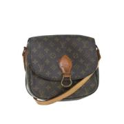 Pre-owned Canvas louis-vuitton-bags Louis Vuitton Vintage , Brown , Da...