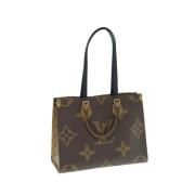 Pre-owned Canvas louis-vuitton-bags Louis Vuitton Vintage , Brown , Da...