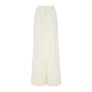 Wide Trousers Stella McCartney , White , Dames