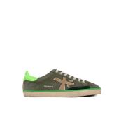 Groene Suède Sneakers Premiata , Multicolor , Heren