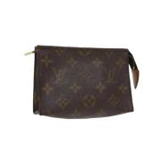 Pre-owned Canvas louis-vuitton-bags Louis Vuitton Vintage , Brown , Da...