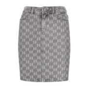 Skirts Karl Lagerfeld , Gray , Dames