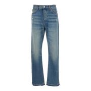 Straight Jeans Amiri , Blue , Heren