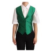 Vests Dolce & Gabbana , Green , Dames