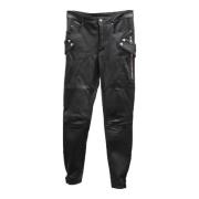 Pre-owned Leather bottoms Alexander McQueen Pre-owned , Black , Dames