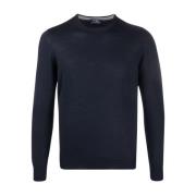 Stijlvolle Sweaters Collectie Barba , Blue , Heren