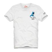 Witte T-shirts en Polos MC2 Saint Barth , White , Heren