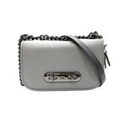 Pre-owned Leather shoulder-bags Coach Pre-owned , Gray , Dames