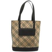 Pre-owned Canvas totes Burberry Vintage , Multicolor , Dames