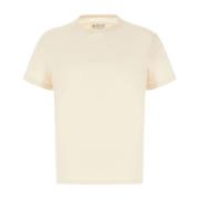 Casual Katoenen T-Shirt Maison Margiela , Beige , Heren