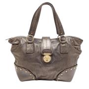 Pre-owned Leather totes Dolce & Gabbana Pre-owned , Brown , Dames