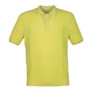 Limoengroene Tennis Polo Shirt Gran Sasso , Green , Heren