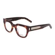 Vierkante Frame Bril SL 661 Saint Laurent , Brown , Unisex