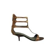 Pre-owned Leather sandals Gianvito Rossi Pre-owned , Multicolor , Dame...