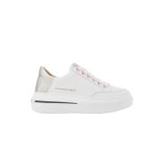 Lancaster Wit Zilver Sneakers Alexander Smith , White , Dames