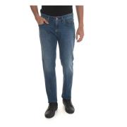 Denim Jeans met ritssluiting Jeckerson , Blue , Heren