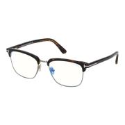 Blue Block Eyewear Frames Tom Ford , Brown , Unisex