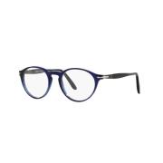 Stylish Eyewear Frames in Cobalto Color Persol , Blue , Unisex