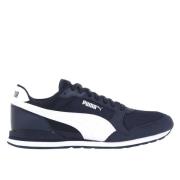 Mesh Runner Sneakers in Peacoat-Wit Puma , Blue , Heren