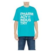 Heren T-shirt Lente/Zomer Collectie Pharmacy Industry , Blue , Heren
