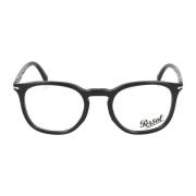 Vierkante Bril Persol , Black , Unisex