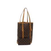 Pre-owned Canvas louis-vuitton-bags Louis Vuitton Vintage , Brown , Da...