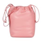 Roze Bucket Tas met Verstelbare Band Douuod Woman , Pink , Dames