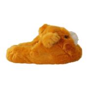 Gele Lion Logo Loafers Schoenen Dolce & Gabbana , Yellow , Heren