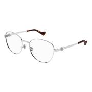 Stylish Eyewear Frames in Light Havana Gucci , Brown , Unisex