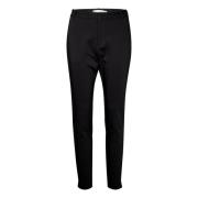 Zwarte Slim Fit Broek InWear , Black , Dames