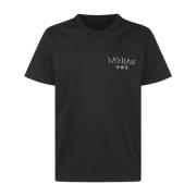 Zwarte Logo Man's T-shirt Tatras , Black , Heren