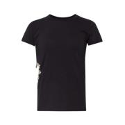 Casual T-shirt voor mannen en vrouwen Liu Jo , Black , Dames