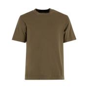 Militaire Stijl T-shirts en Polos Circolo 1901 , Green , Heren