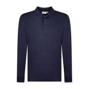 Nachthemel Polo Shirt Blauw Calvin Klein , Blue , Heren