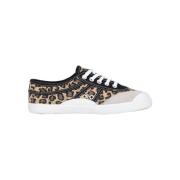 Ster Canvas Schoen Luipaardprint Kawasaki , Multicolor , Dames