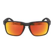 Vierkante Frame Zonnebril Oakley , Black , Unisex