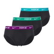 Elastische Band Ondergoed Set Nike , Black , Heren