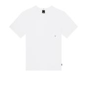 Stijlvol T-shirt met Girogola Design Duno , White , Heren