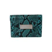 Pre-owned Leather clutches Michael Kors Pre-owned , Blue , Dames