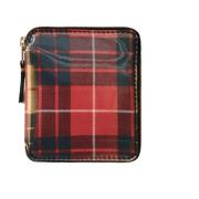 Tartan Portemonnee Comme des Garçons , Multicolor , Heren