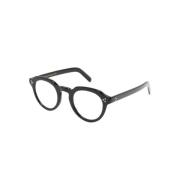 Zwarte Optische Bril Stijlvol en veelzijdig Moscot , Black , Unisex