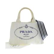 Pre-owned Cotton prada-bags Prada Vintage , White , Dames