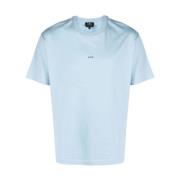 Kyle Light Blue T-shirts en Polos A.p.c. , Blue , Heren