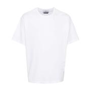 Witte T-shirts en Polos Stone Island , White , Heren