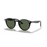 Iconische ronde zonnebril - Uv400 bescherming Ray-Ban , Black , Unisex